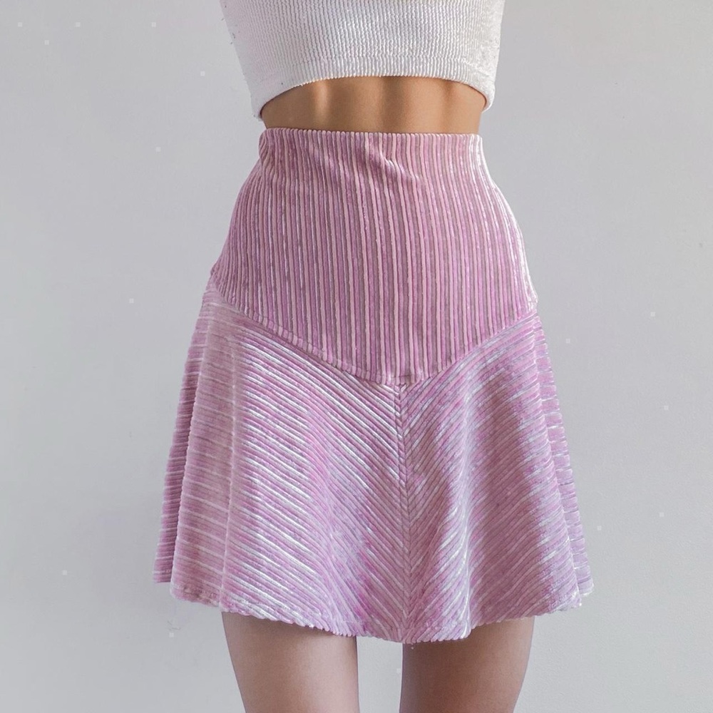 Free People Camden Miniskirt Pink